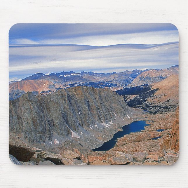 Blue Mountain Lake Mouse Pad (Front)