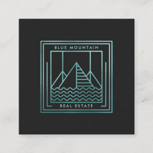 Blue Mountain Logo   Square Business Card