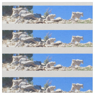 Blue Mountain Mountain Goats Fabric