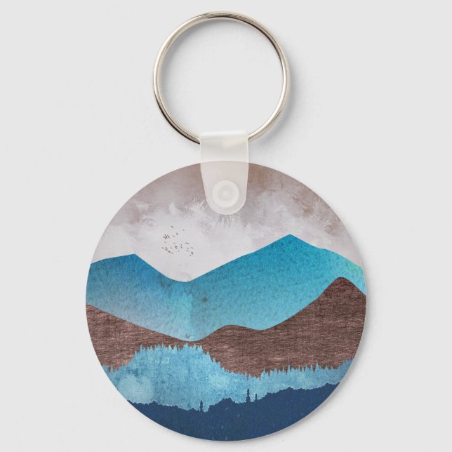 Blue Mountain Peaks Key Ring (Front)