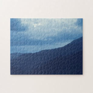 Blue Mountain Storm - 11 x 14 Jigsaw Puzzle