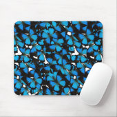 Blue Mountain Swallowtail Mouse Pad (With Mouse)