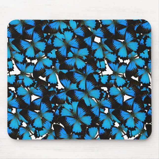 Blue Mountain Swallowtail Mouse Pad (Front)