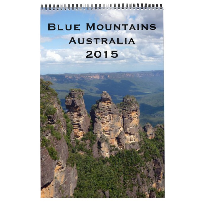 blue mountains 2015 photography calendar (Cover)