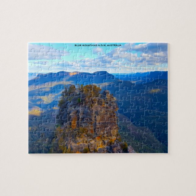 Blue Mountains Australia Jigsaw Puzzle (Horizontal)
