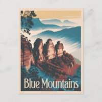 Blue Mountains Australia Vintage