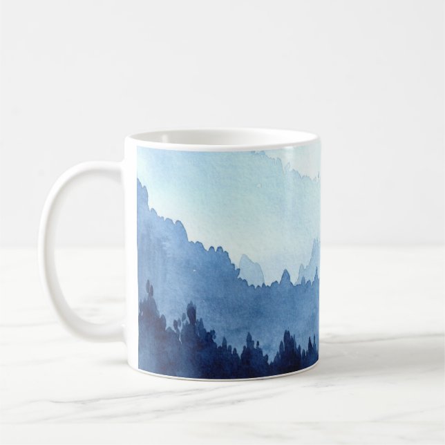Blue Mountains  Coffee Mug (Left)