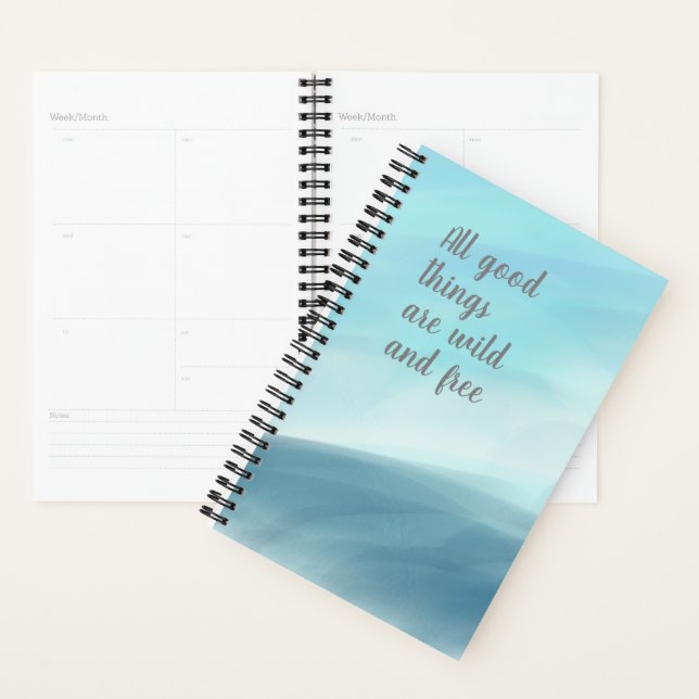 Blue Mountains Monthly Planner (Display)