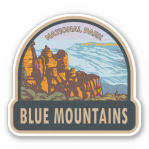 Blue Mountains National Park Australia Vintage