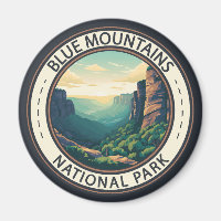 Blue Mountains National Park Australia Vintage