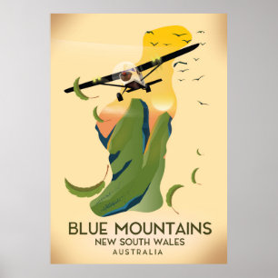 Blue Mountains New South Wales Australia Poster