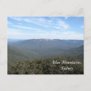 Blue mountains, Sydney Postcard