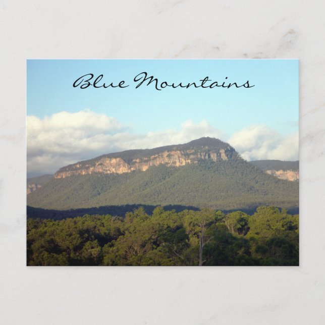 blue mountains vista postcard (Front)