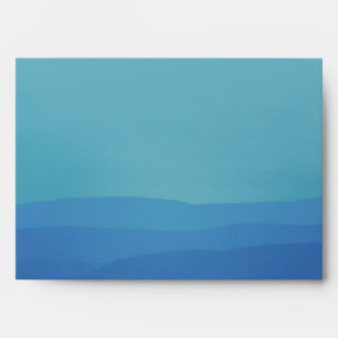 Blue Mountains Wedding Envelope