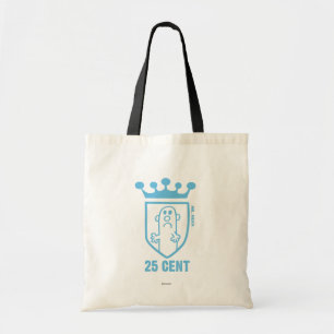 Blue Mr. Mean Crest & Crown Tote Bag