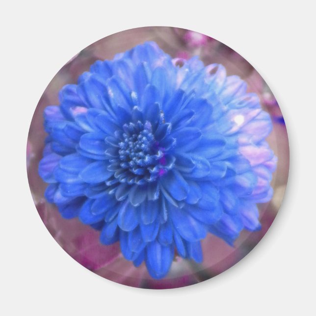 Blue Mum Magnet (Front)