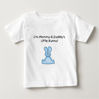 Blue Mummy and Daddy's Little Bunny T-shirts