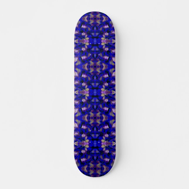 Blue mushroom skateboard (Front)