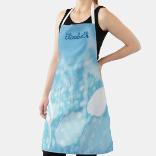 Blue Music Personalised Apron