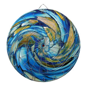 Blue N Gold Dolphin vs Eagle Dartboard