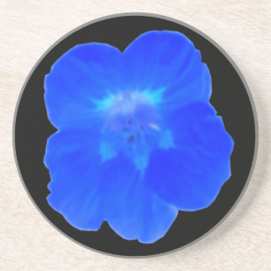 Blue Nasturtium Coasters