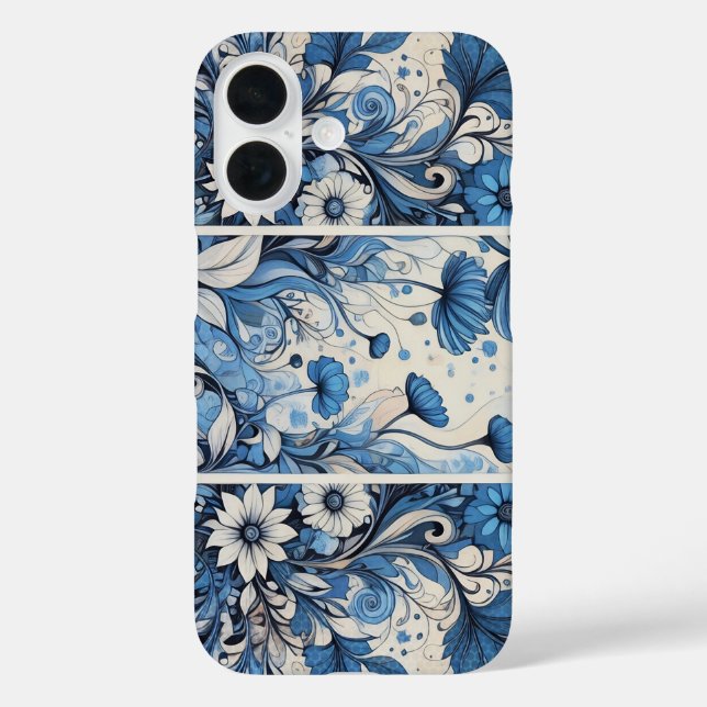 Blue Nature Case-Mate iPhone Case (Back)