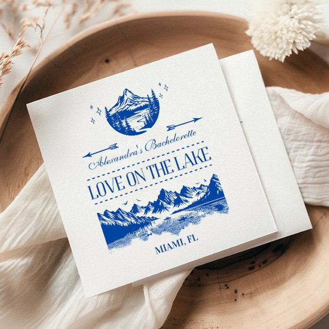 Blue Nautical Party Theme Napkin (Creator Uploaded)