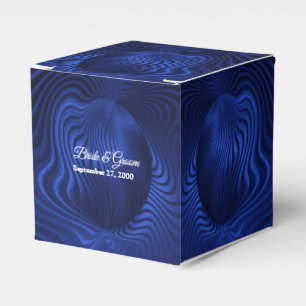 Blue Navy Decorative Favour Box