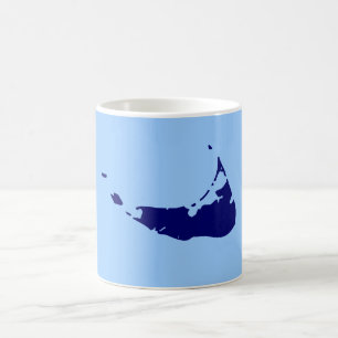 Blue/Navy Nantucket Coffee Mug