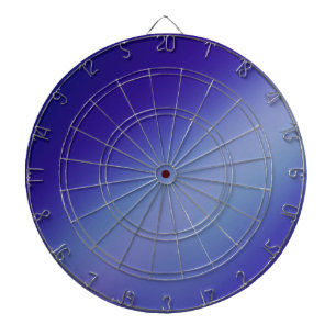 Blue & Navy Ombre  Dartboard
