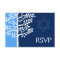 Blue Navy Tree of Life Bar Mitzvah RSVP
