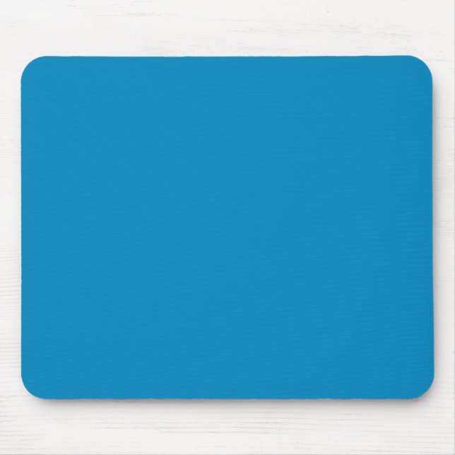Blue (NCS) (solid colour)  Mouse Pad (Front)