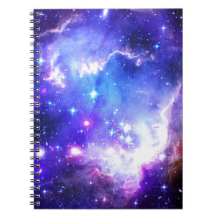 Blue Nebula Notebook