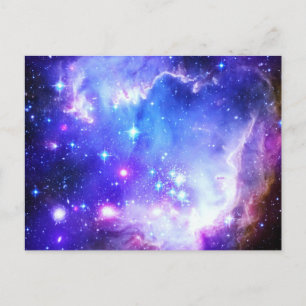 Blue Nebula Postcard