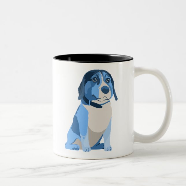 Blue Ned Mug (Right)