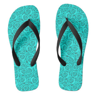 blue neon thongs