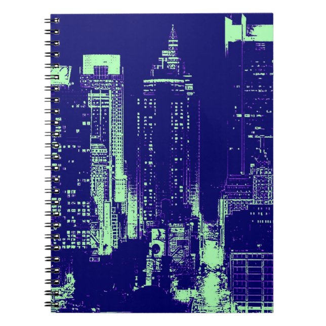Blue New York City Notebook (Front)