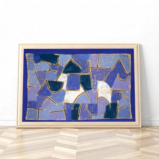 Blue Night by Paul Klee, Abstract  Poster (Creator Uploaded)