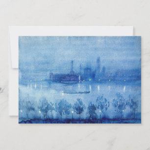 Blue Night, London   Joseph Pennell