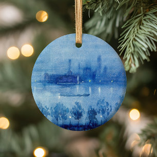 Blue Night, London   Joseph Pennell Ceramic Ornament