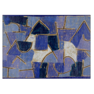 Blue night - Paul Klee Cutting Board