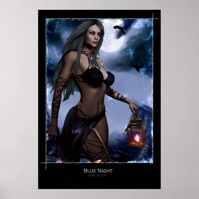 Blue Night Poster (Front)