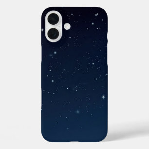 Blue Night Sky iPhone 16 Plus Case
