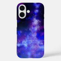 Blue Night Sky iPhone 16 Case 