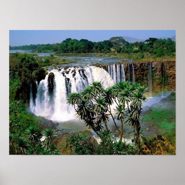 Blue Nile Falls Poster (Front)