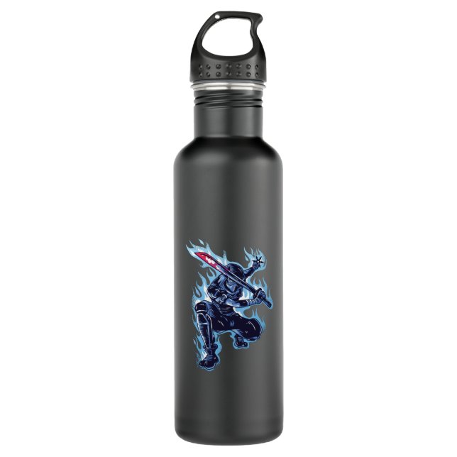 Blue Ninja 710 Ml Water Bottle (Front)