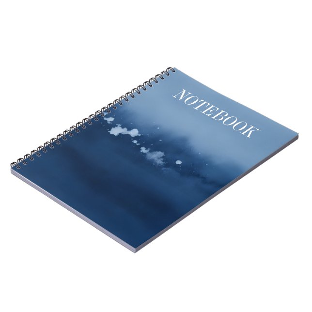 Blue Notebook (Left Side)
