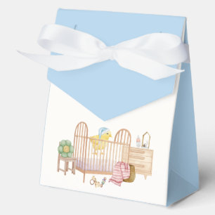 Blue Nursery Toys Little Chicken Baby Shower Favour Box