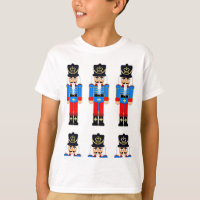 Blue Nutcracker Kids Hanes  Long Sleeve T-Shirt