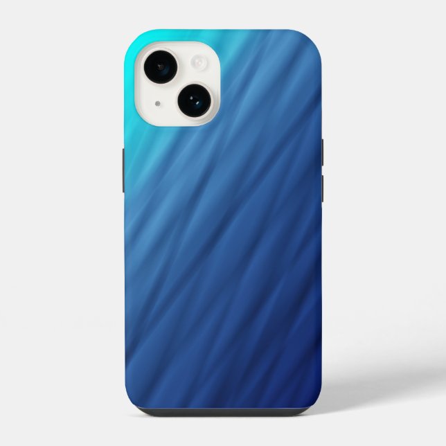 Blue Ocean Abyss iPhone Case (Back)